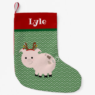 Jolly Pet Pig Personalised Stocking