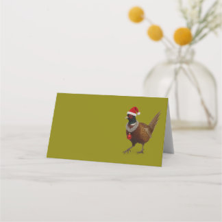 Jolly Pheasant Table Place Cards