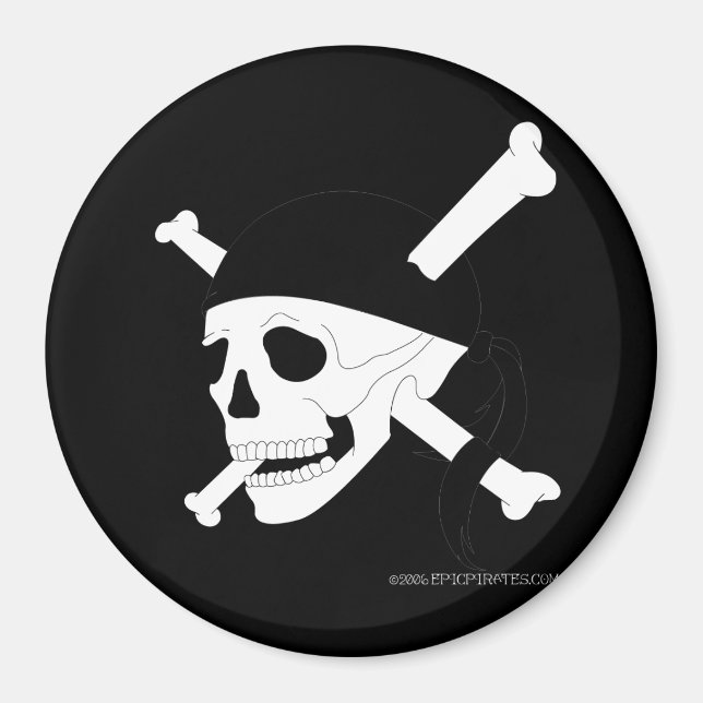 Jolly Roger #1 Magnet (Front)