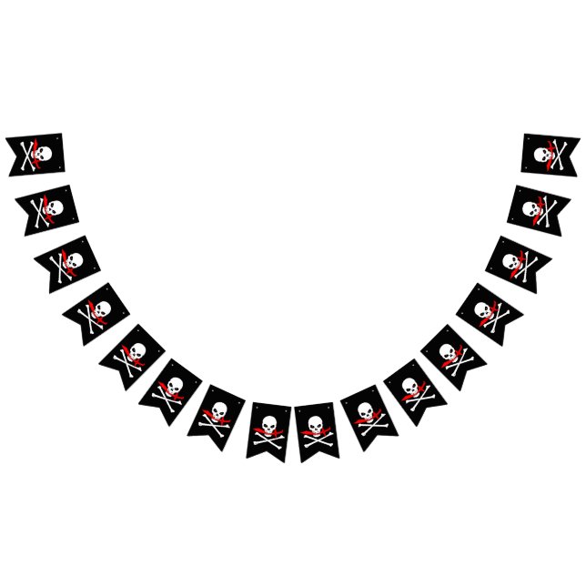 Jolly Roger(cutlass) Bunting (All)