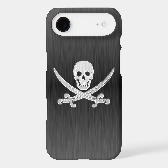 Jolly Roger Deluxe Case-Mate iPhone Case (Back)