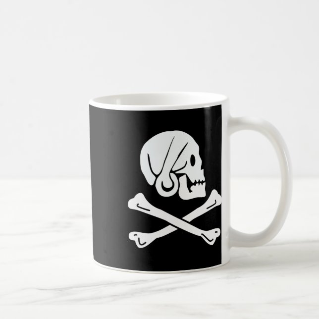 Jolly Roger Henry Every Pirate Flag  Coffee Mug (Right)