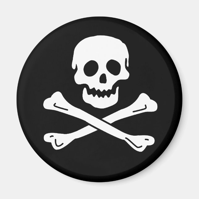jolly roger magnet (Front)