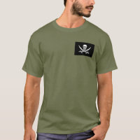 Jolly Roger of Calico Jack Rackham (BLACK)