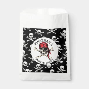 JOLLY ROGER PIRATE FAVOUR BAGS
