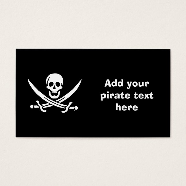 Jolly roger pirate flag (Front)