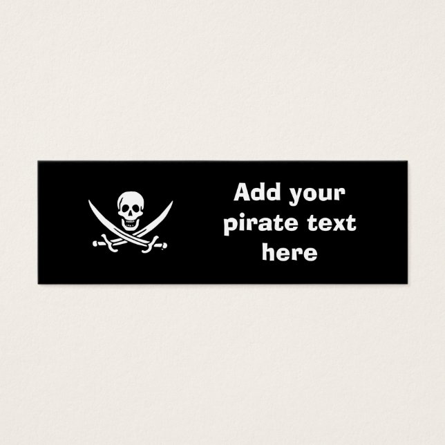 Jolly roger pirate flag (Front)