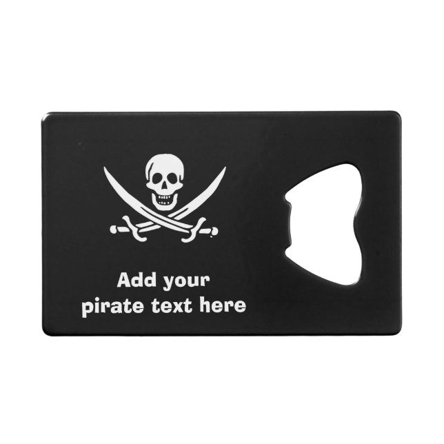 Jolly roger pirate flag (Front (Horizontal))