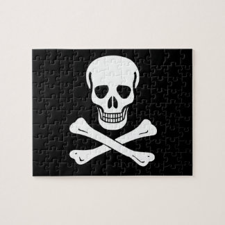 Jolly Roger Pirate Flag Jigsaw Puzzle