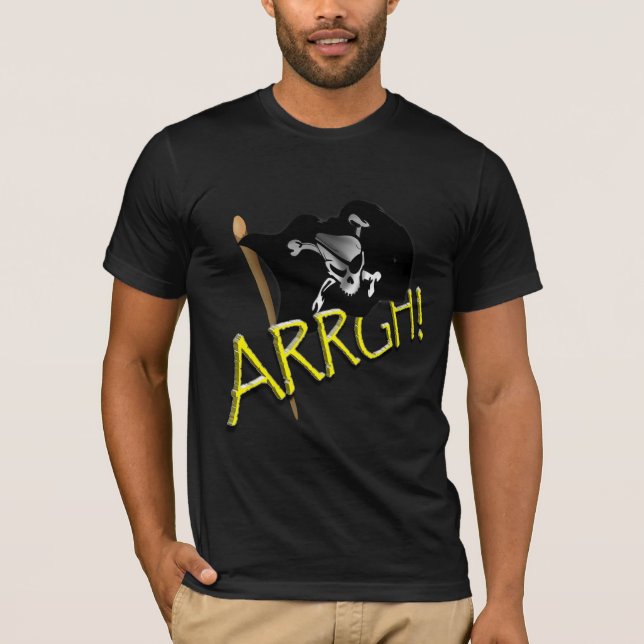 Jolly Roger Pirate Flag T-Shirt (Front)