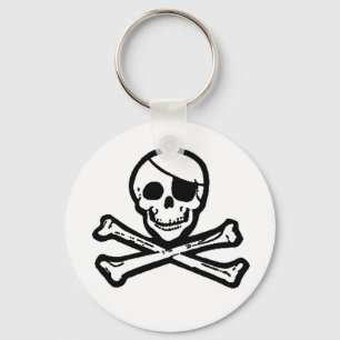 Jolly Roger Pirate Keychain