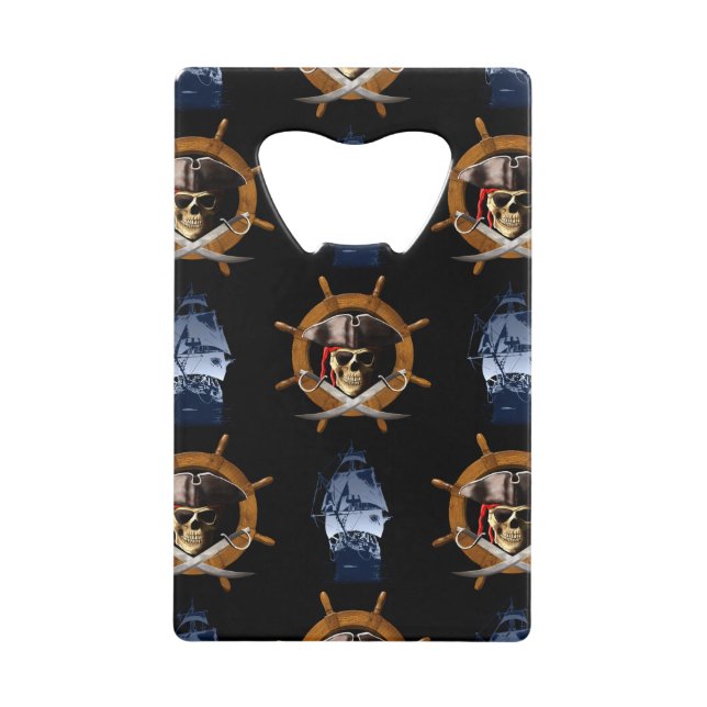 Jolly Roger Pirate Wheel (Front)