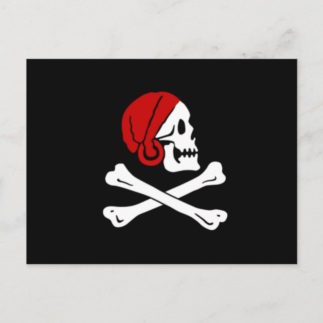 Jolly Roger Postcard (Front)