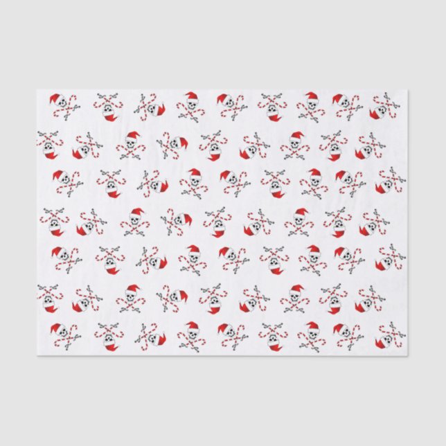 Jolly Roger Santa Tissue Paper (Front)