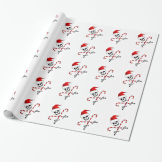 Jolly Roger Santa Wrapping Paper