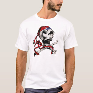 Jolly Roger Skull and Crossbones T-Shirt