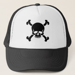 jolly-roger-tattoo trucker hat
