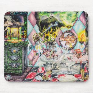 Jolly Roger the Ghost Pirate - Artwork Mouse Mat