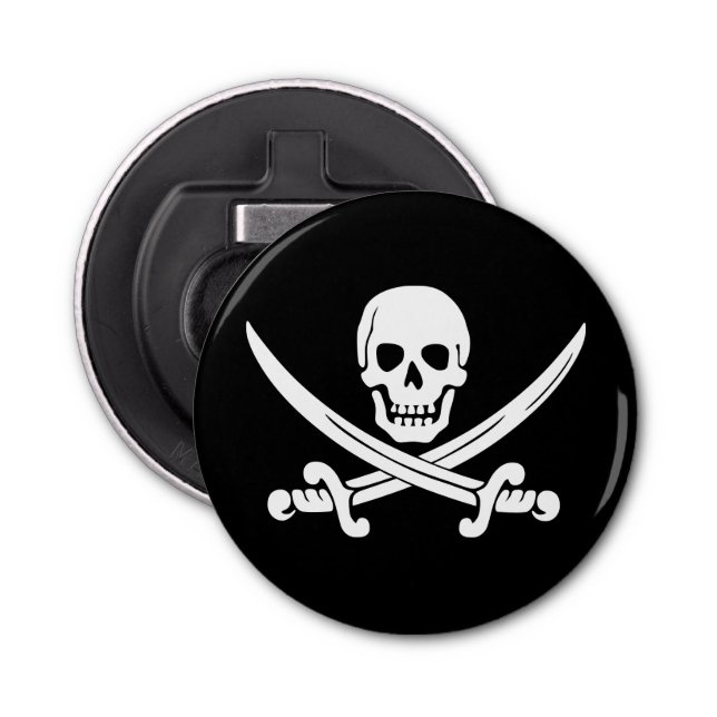 Jolly Rogers Pirate Bottle Opener (Front)