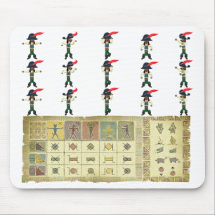 Jolly Rover Voodoo Cheatsheet Mousepad