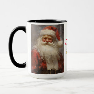 Jolly Saint Nicholas Santa Christmas Coffee Mug