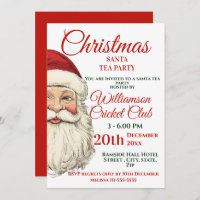 Jolly Santa Christmas Tea Party