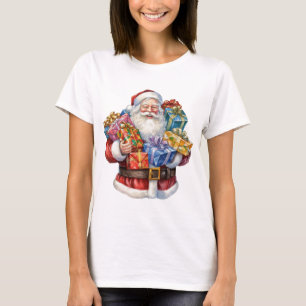Jolly Santa Claus Classic Christmas T-Shirt