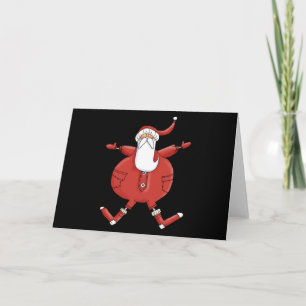 Jolly Santa T-shirts and Gifts Holiday Card