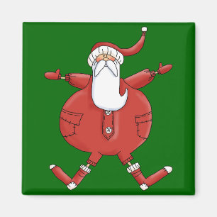 Jolly Santa T-shirts and Gifts Magnet