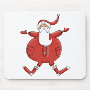 Jolly Santa T-shirts and Gifts Mouse Mat