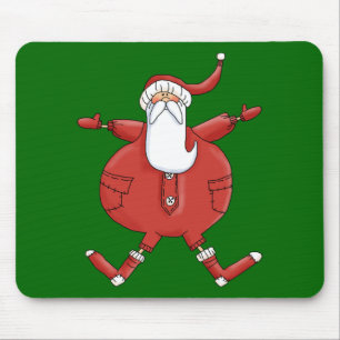 Jolly Santa T-shirts and Gifts Mouse Mat
