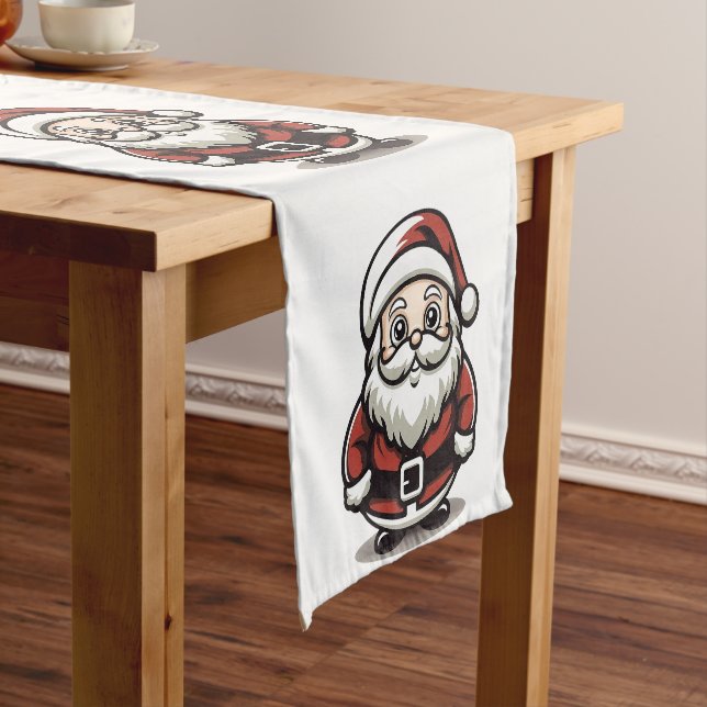🎅 Jolly Santa Table Runner 🍽️ (In Situ)