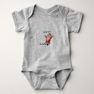 "Jolly Santa Toddlerone piece Baby Bodysuit