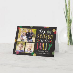 Jolly Season Holiday Photo Cards