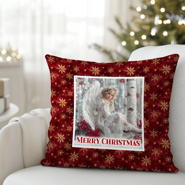 Jolly Vintage Angel Christmas Pillow Gift (Jolly Vintage Angel Christmas Pillow Gift)