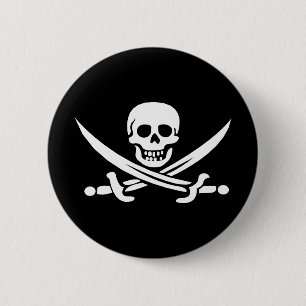 JollyRoger 6 Cm Round Badge