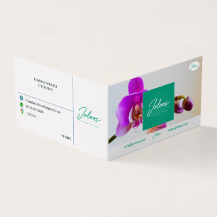 JOLOOS FOLDED BUSINESS CARD