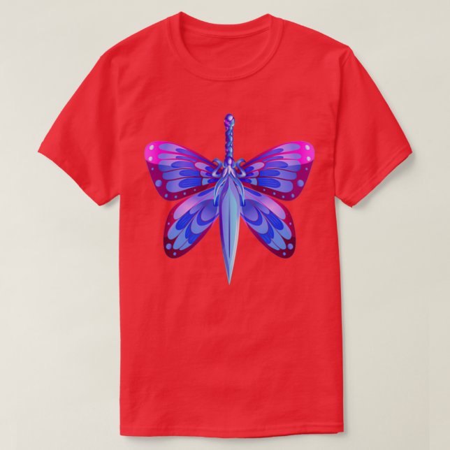 Jolyne Cujoh Jojox27s Butterfly Anime T-Shirt (Design Front)