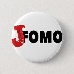 JOMO Joy Of Missing Out slow life shy introvert 6 Cm Round Badge