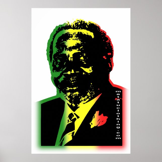jomo kenyatta dread colors poster (Front)