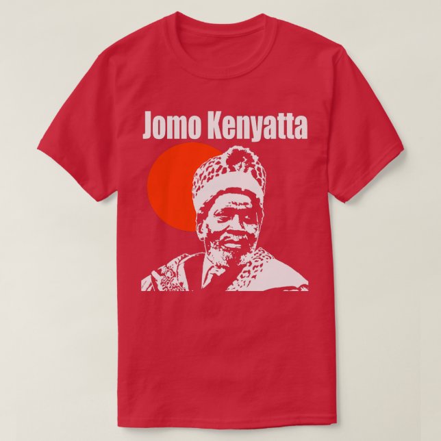 Jomo Kenyatta T-Shirt (Design Front)