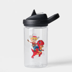 Jon and Blitz Dino Ranch Water Bottle