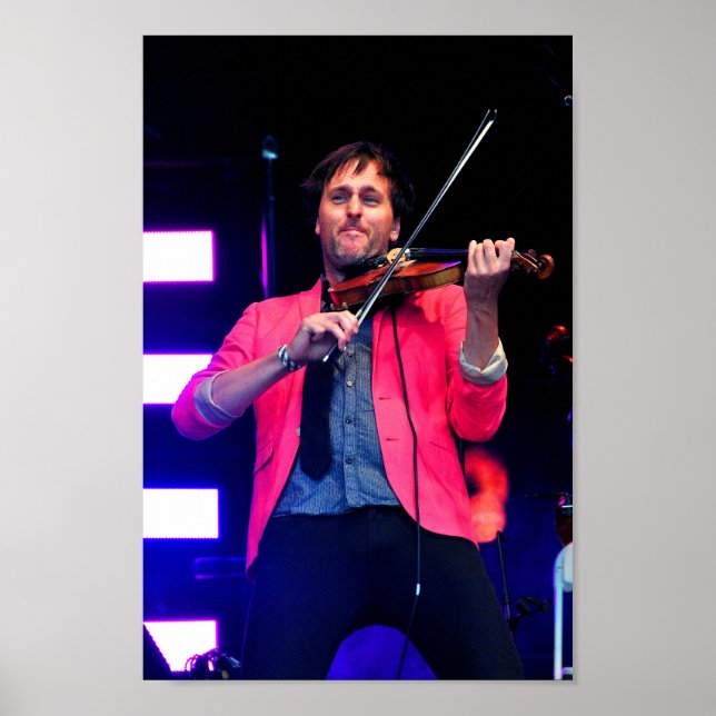 Jon Boden Performing Live With Bellowhead Poster (Front)