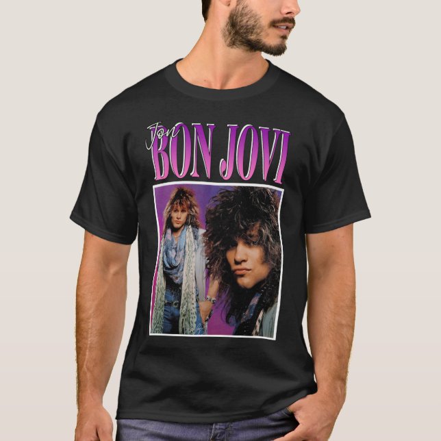 Jon Bon Jovi Classic T-Shirt (Front)
