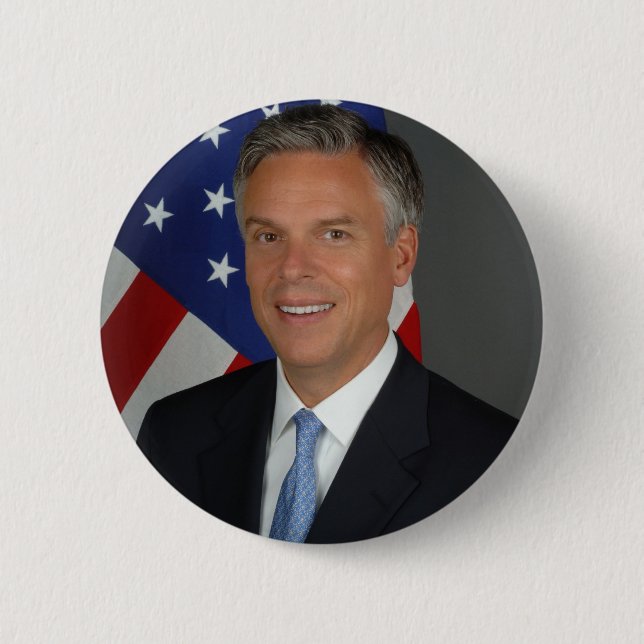 Jon Huntsman Button (Front)