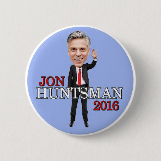 Jon Huntsman President 2016 6 Cm Round Badge