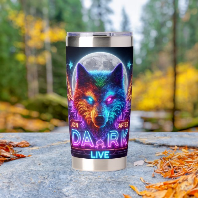 Jon Live After Dark Tumblers Insulated Tumbler (Outdoor (Rotated))