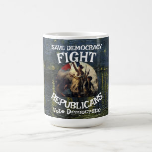 JON OSSOFF FEMA FBI FG DEMOCRATIC PARTY PRESIDENT COFFEE MUG