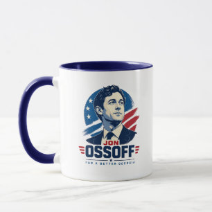 Jon Ossoff for Governor For a Better Georgia Mug