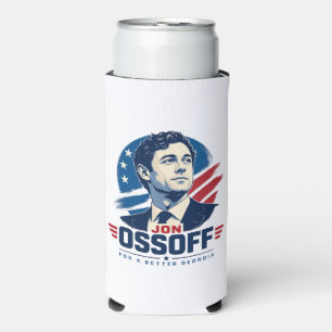 Jon Ossoff for Governor For a Better Georgia Seltzer Can Cooler